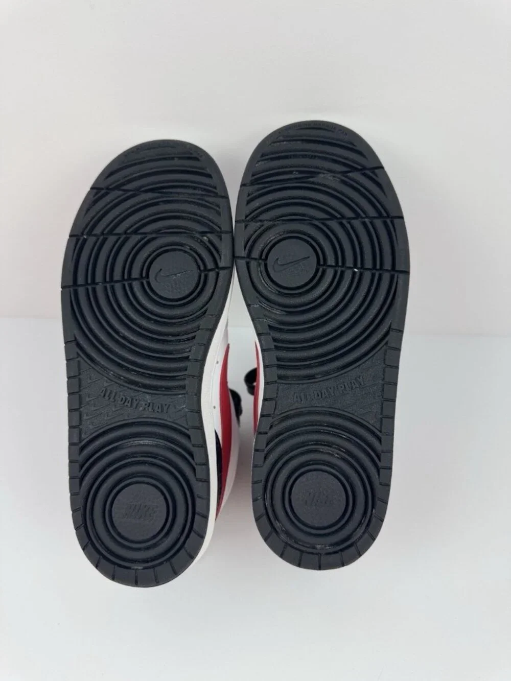 Nike Court Borough Mid 2;Boys Size 5Y White Athletic Shoes Sneakers CD7782-110